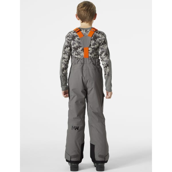 Pantalon de ski HELLY HANSEN JR SUMMIT BIB PANT CONCRETE