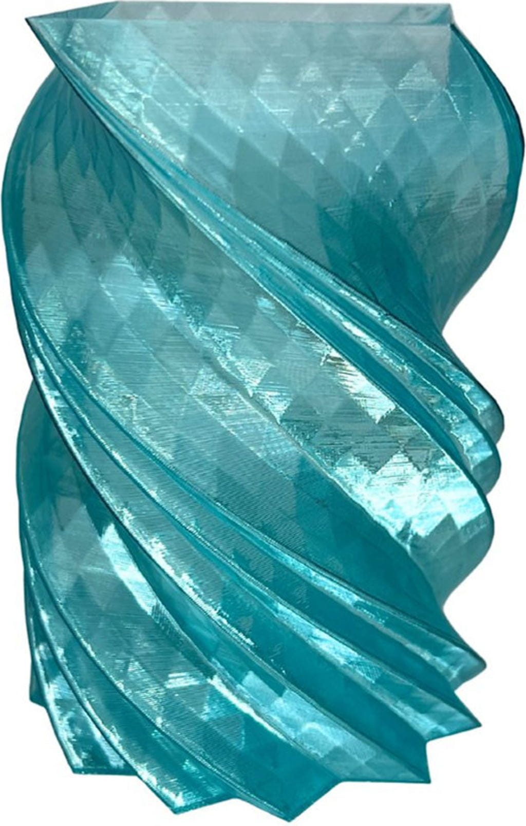 Nobufil  PETG Candy Ice Blue, 1,75 mm / 1000 g    Leicht zu druckendes PETG Filament aus recyceltem Kunststoffabfall