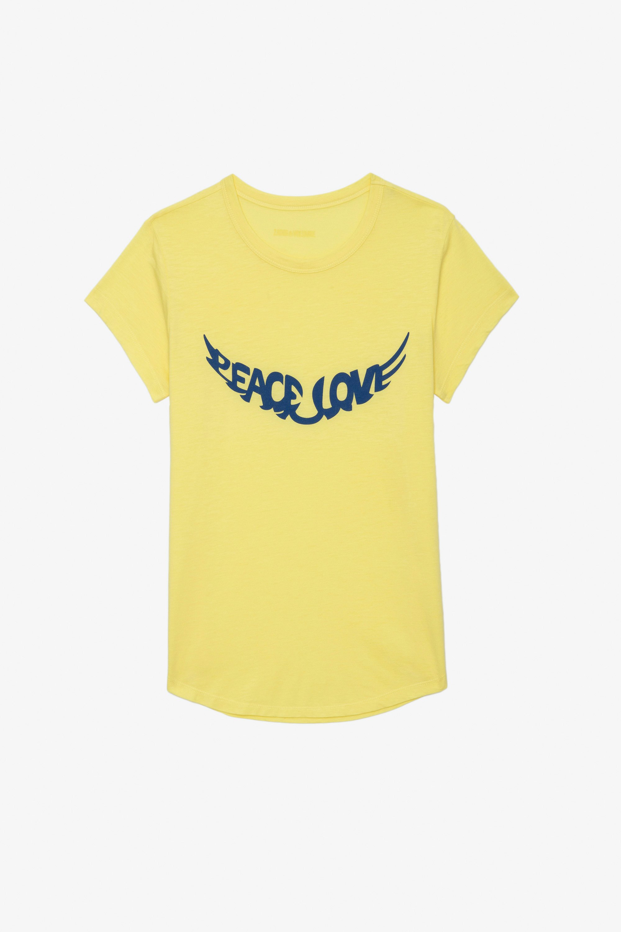 T-shirt Woop Peace & Love Wings