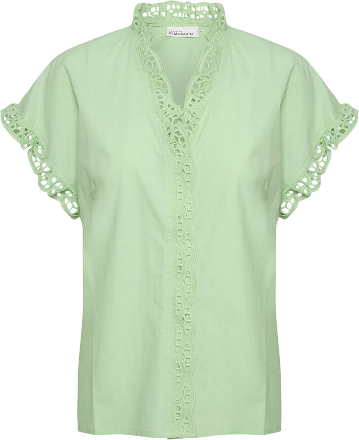 Karen by Simonsen CaliopeKB Blouse Pastel green