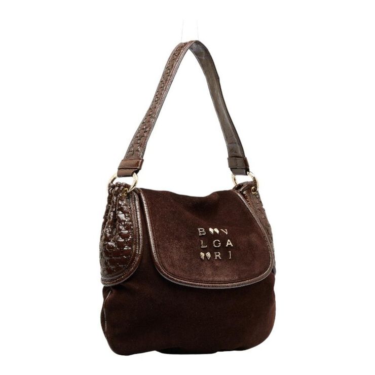 Bvlgari Vintage Bvlgari Shoulder Bag Brown