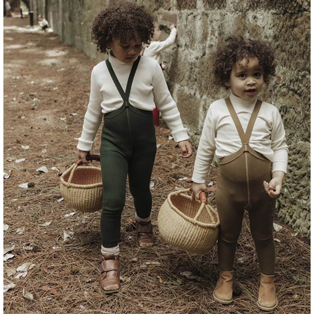 Footed Tights Acorn Brown - Silly Silas