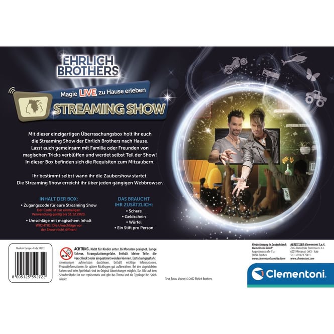 Ehrlich Brothers - Streaming Show - Zauberkasten