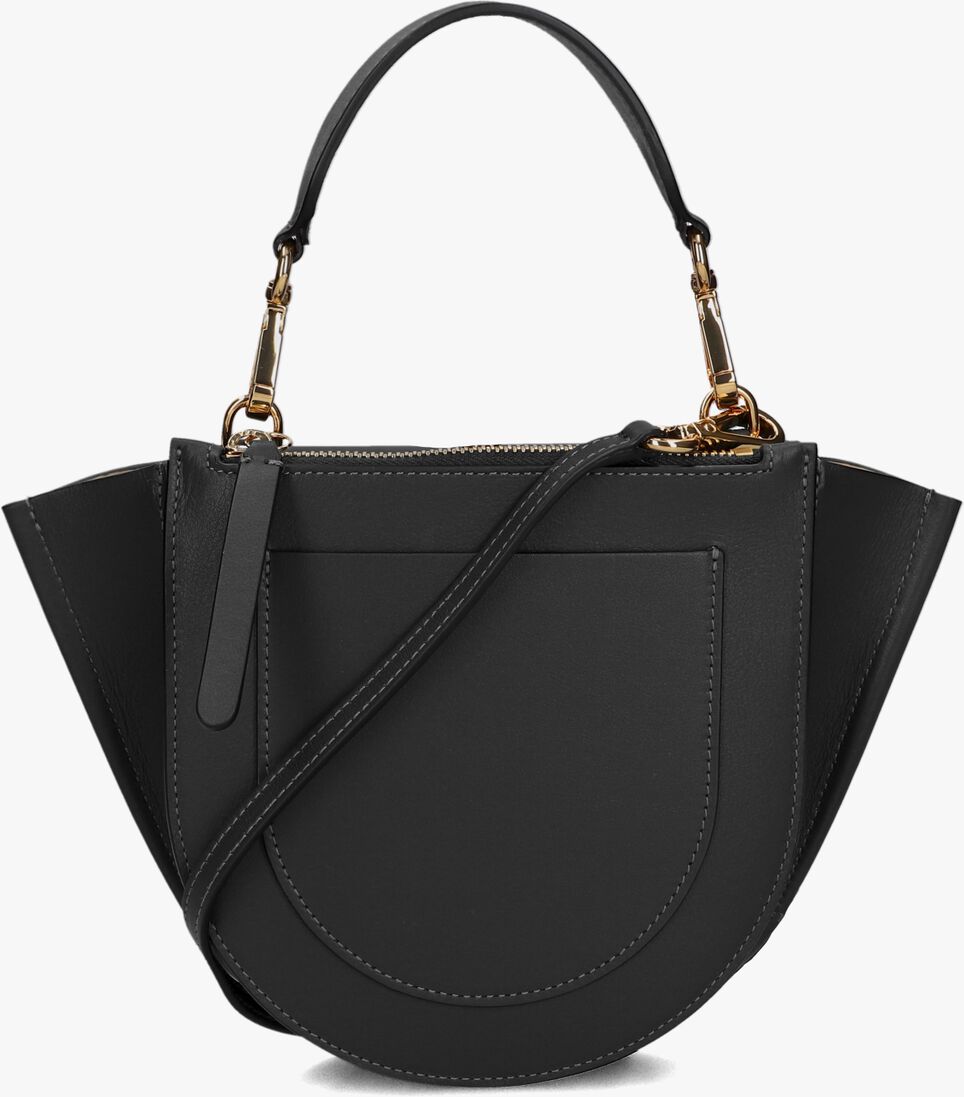 zwarte wandler handtas hortensia bag mini
