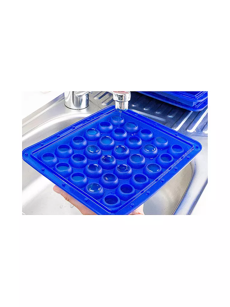 LURCH Eiswürfelform ICE FORMER ARCTIC 3cm Blau / Transparent blau