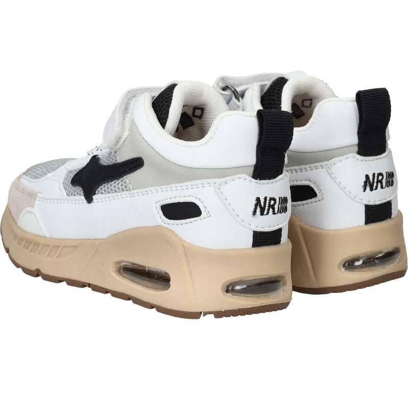 Shoesme Air Outsole Sneakers Wit Jongens