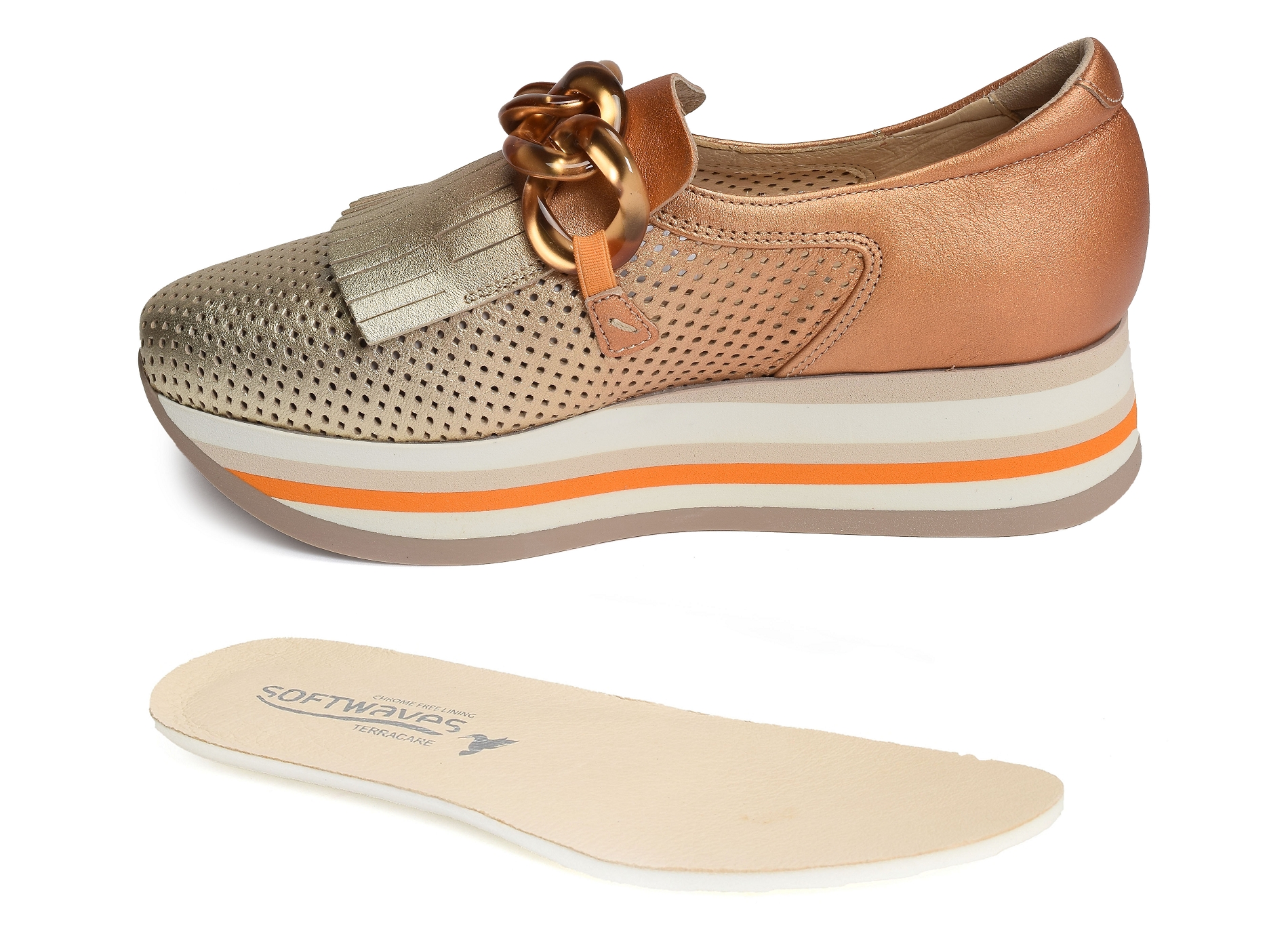 Cynthia platine orange