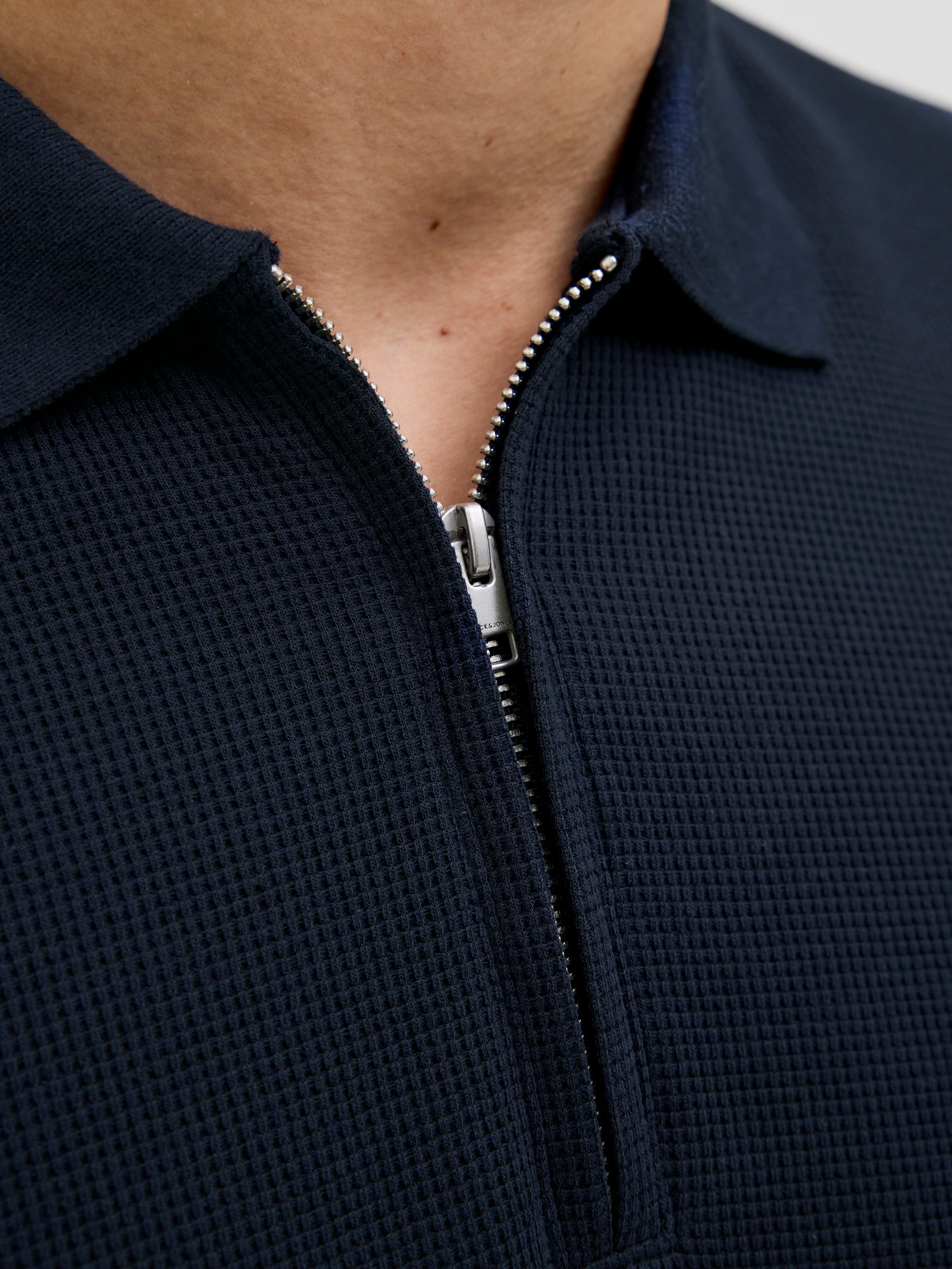 Jack & Jones PlusSize Poloshirt »JJEAUSTIN ZIP POLO SS NOOS PLS«