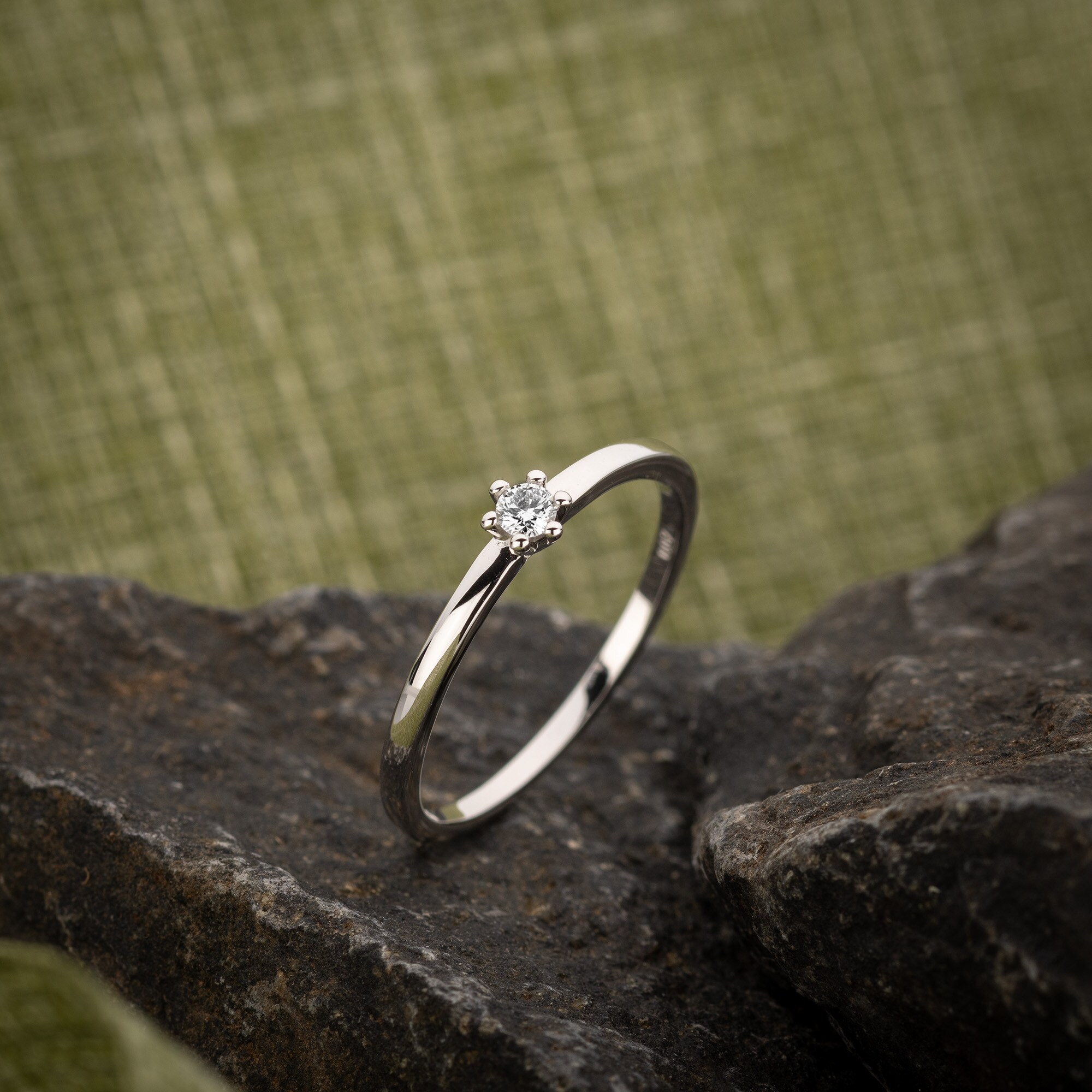 Orolino Ring Gold 585 mit Brillant 0,07ct.