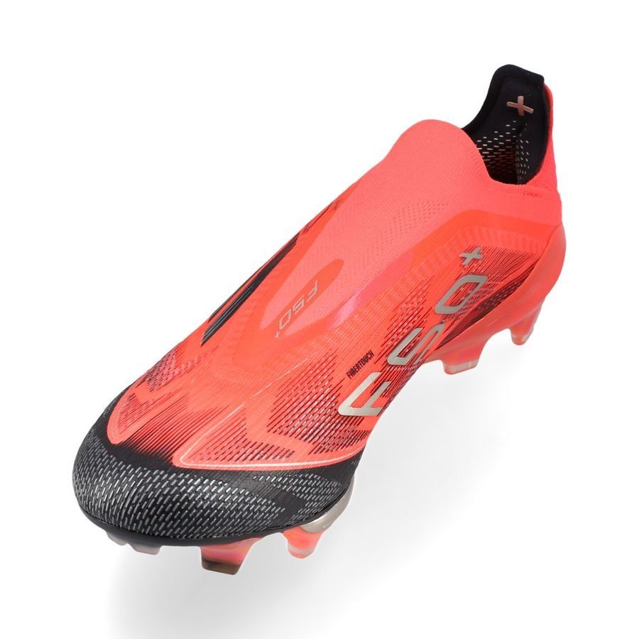 adidas F50   Laceless FG Vivid Horizon - Turbo/Aurora Black/Argenté