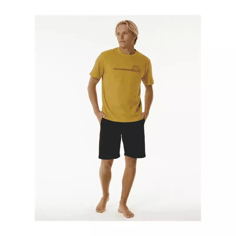 Teeshirt RIPCURL Search Trip Tee Mustard M