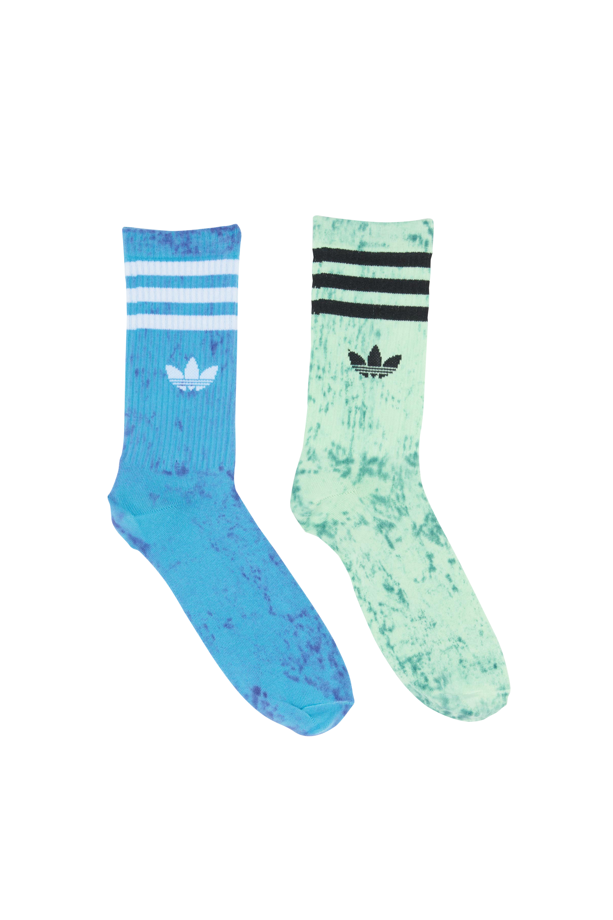 ADIDAS Chaussettes TIEDYE SOCK 2PP Bleu