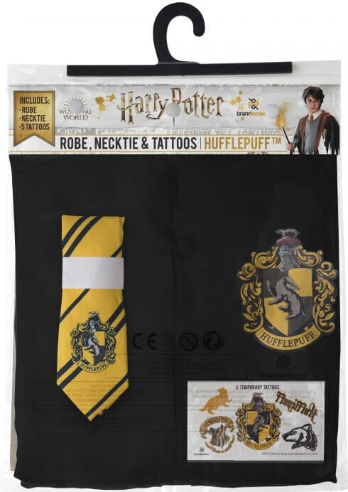 Cine replikaer Harry Potter Hufflepuff trollmann, størrelse L
