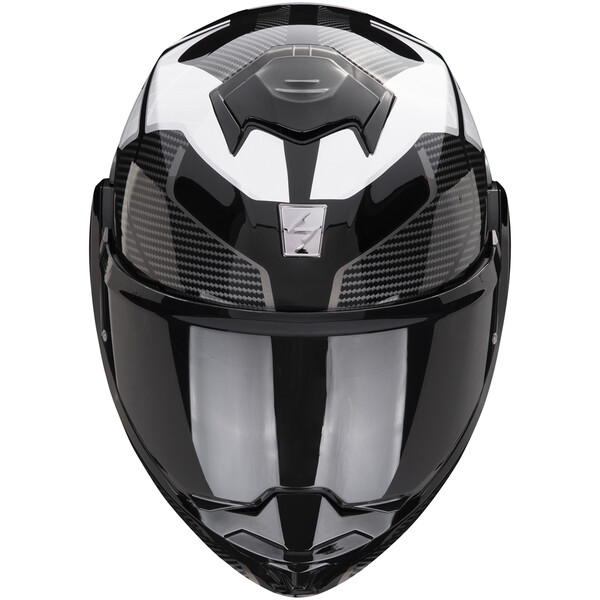 Scorpion - Casque Exo-Tech Evo Animo Noir / Blanc