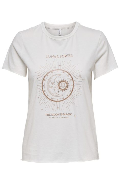 Only witte dames t-shirt