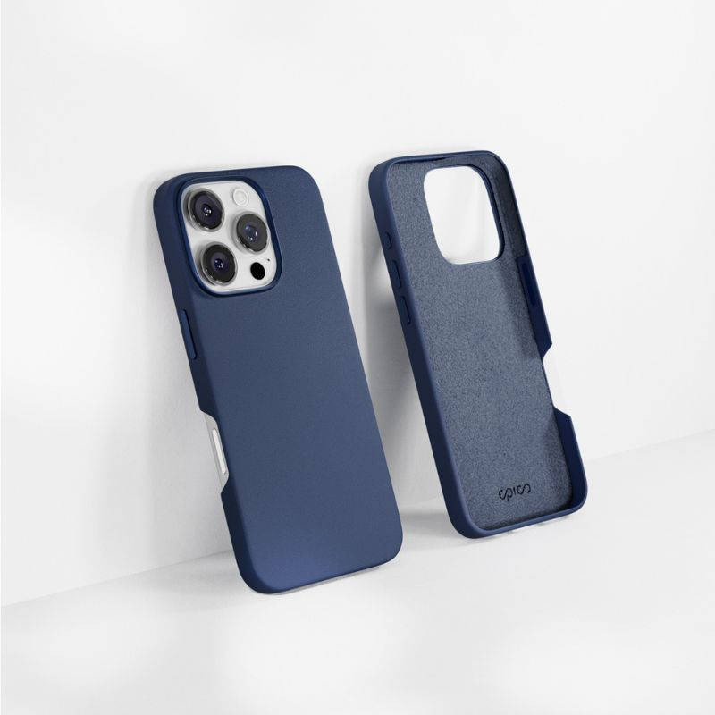 iPhone 16 Pro Max Mag  MagSafe Echtleder Hülle (91110131600001) - Blau