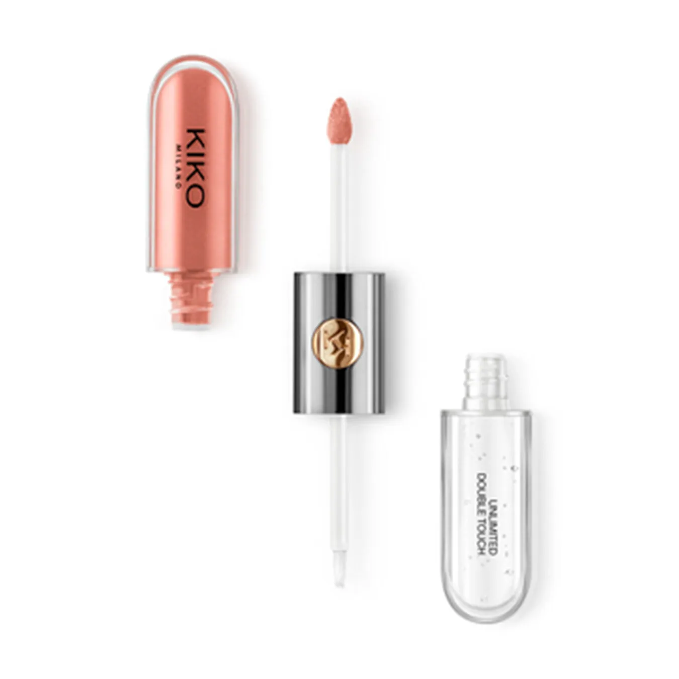 KIKO MILANO Unlimited Double Touch Fluid Lipstick129 Burnt Tangerine