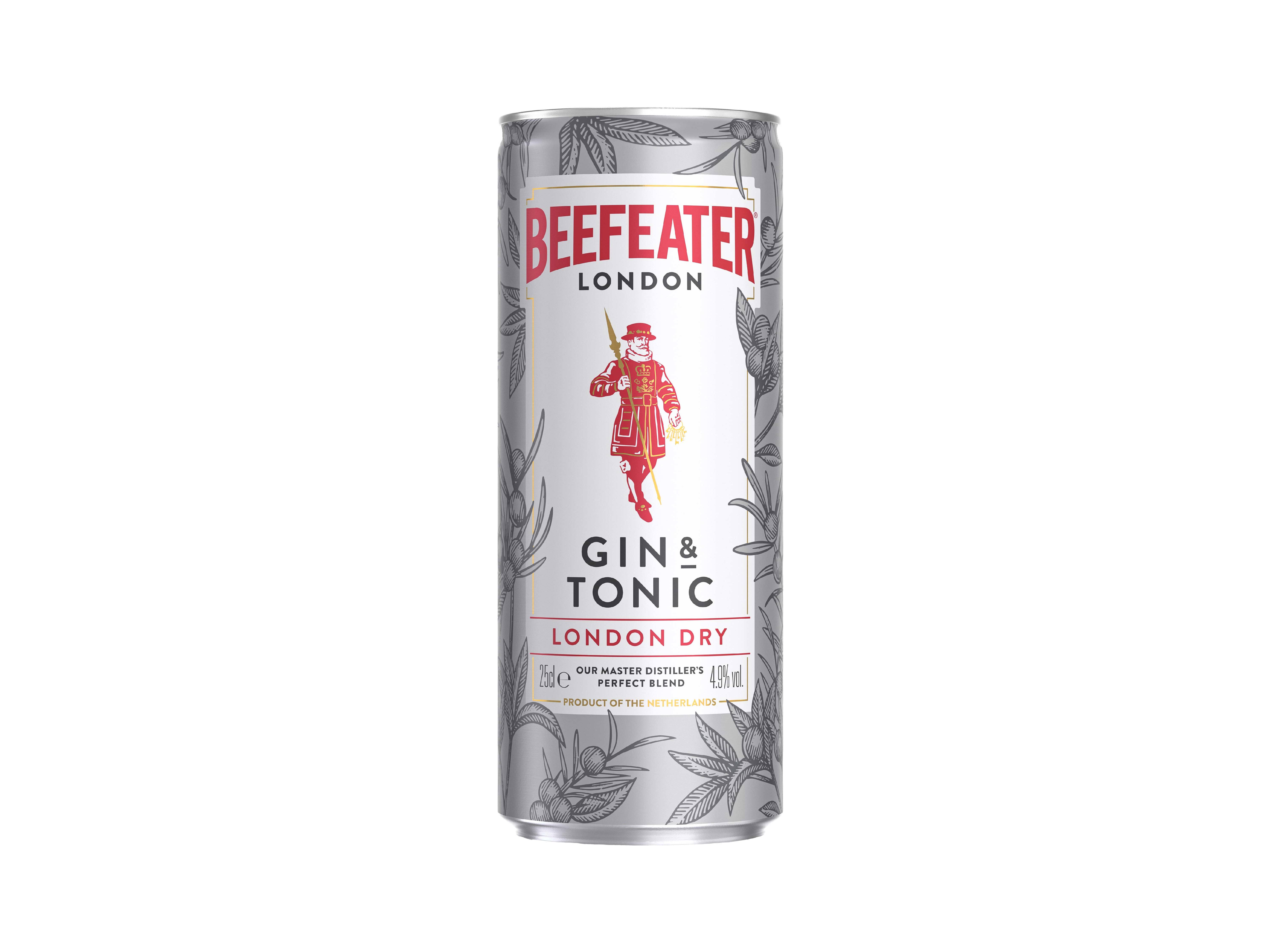 GIN TÓNICO BEEFEATER LATA 0.25L