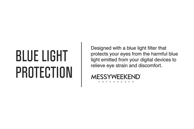 MessyWeekend NEW DEPP Blue Light Champagne