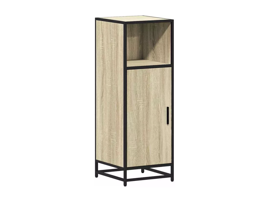 Armoire de salle de bain chêne sonoma 35x37,5x100 cm