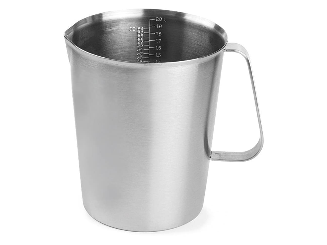 Pot gradué inox - 2 litres