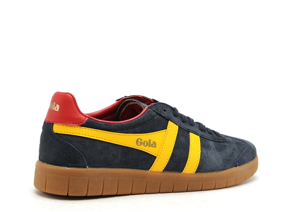 Gola basses homme hurricane suede bleu