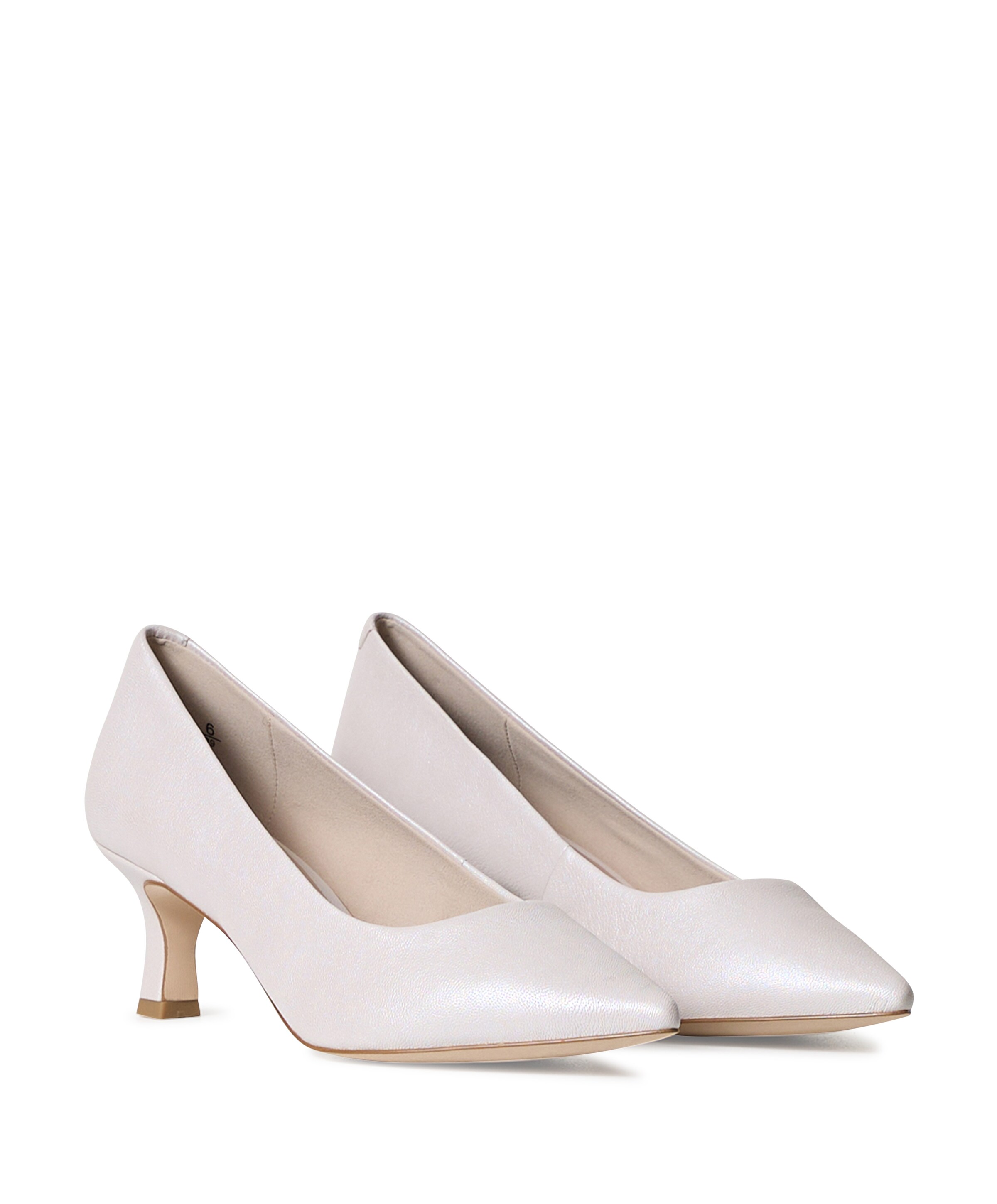 Caprice Court Sho dames pumps ecru
