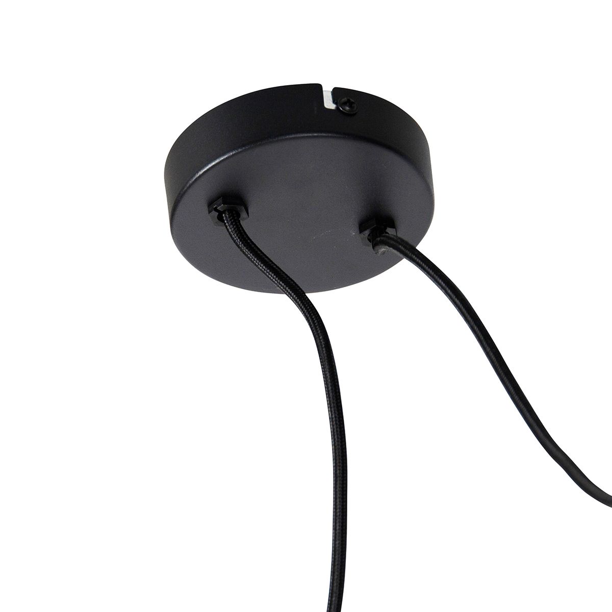 Moderne hanglamp zwart 2-lichts - Cava