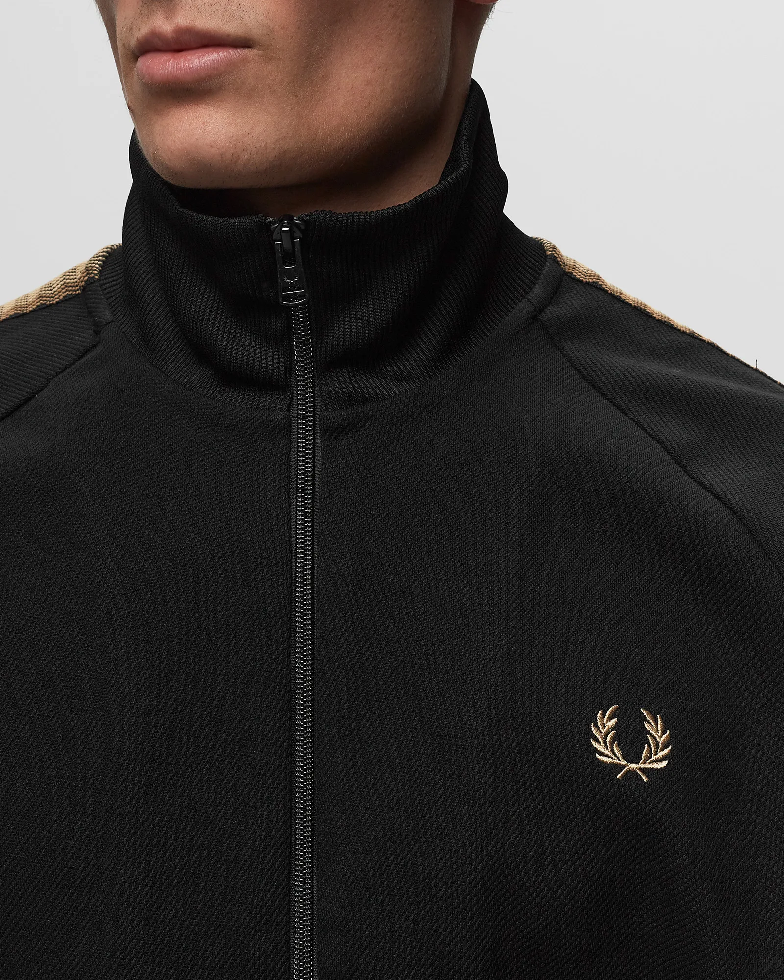 Fred Perry Crochet Taped Track Jacket