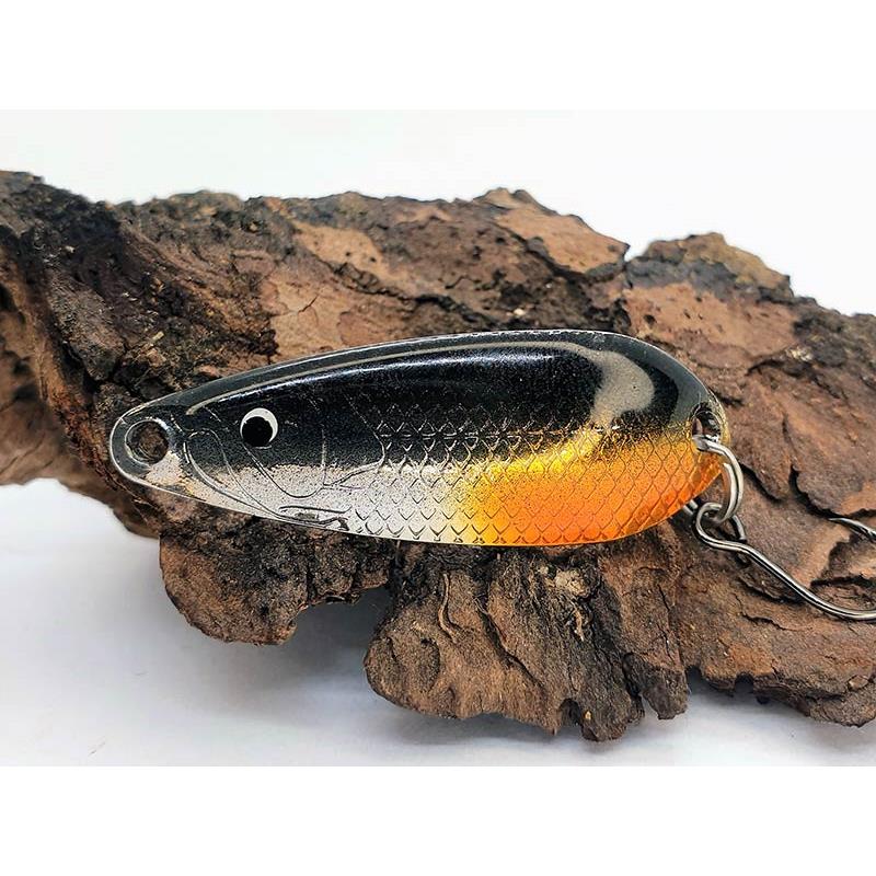 Cuiller Ondulante Pyrénées Leurres & Co Spoonfish - Noir