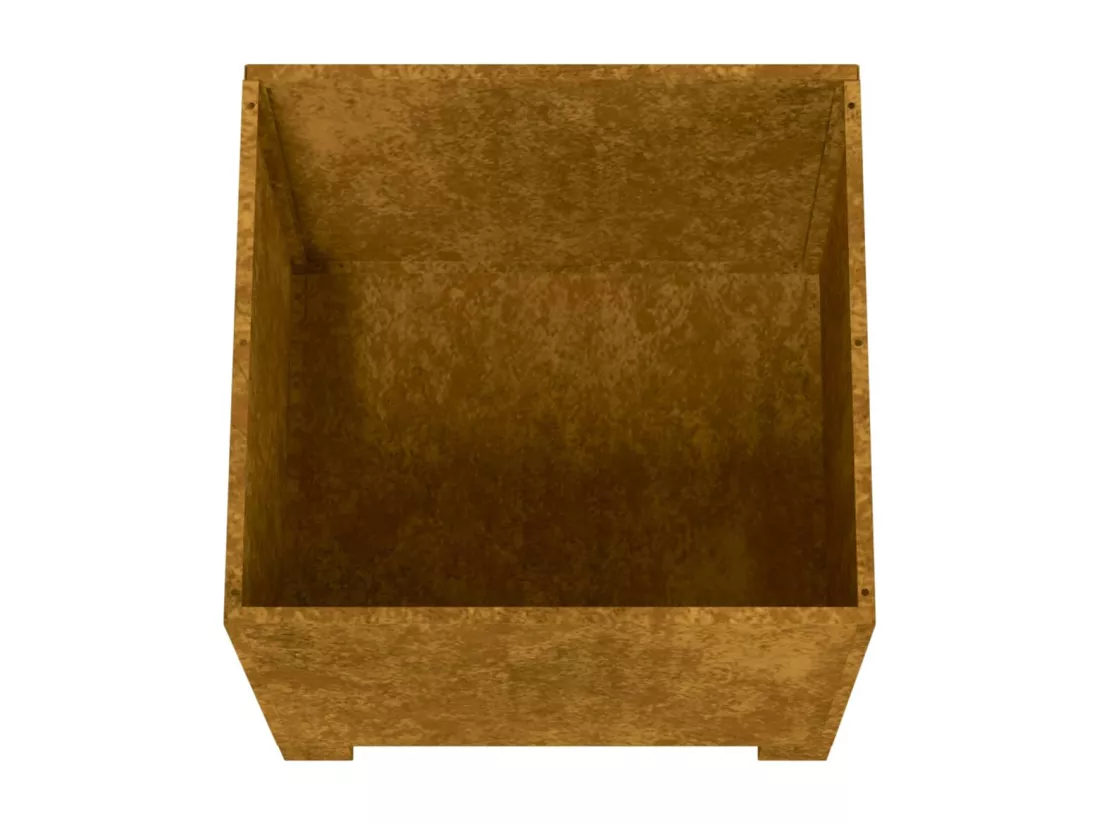 Jardinière bac lit surélevé marron 49 x 47 x 50 cm 02_0038180