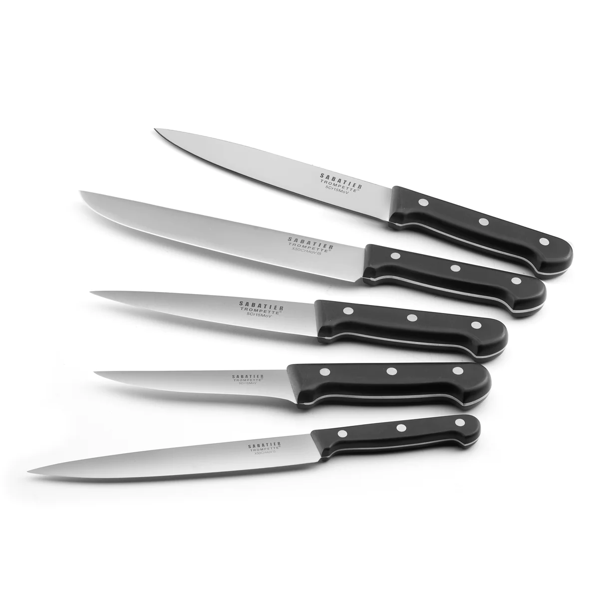 Universal - Trousse 5 couteaux de cuisine Sabatier Trompette