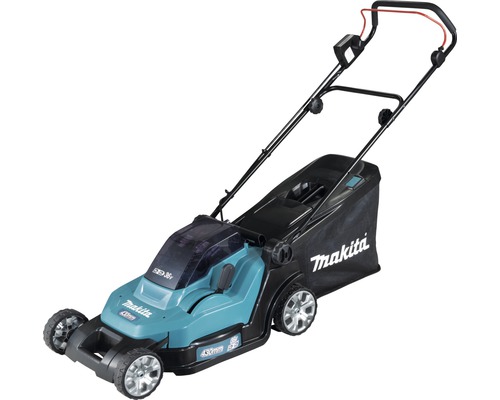 MAKITA DLM432PT2 accu grasmaaier inclusief 2x18V accu's (5,0Ah) en dubbele lader