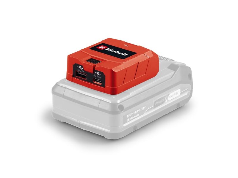 Einhell Adapter TC-CP 18 Li USB A/C-Solo USB-Akku-Adapter