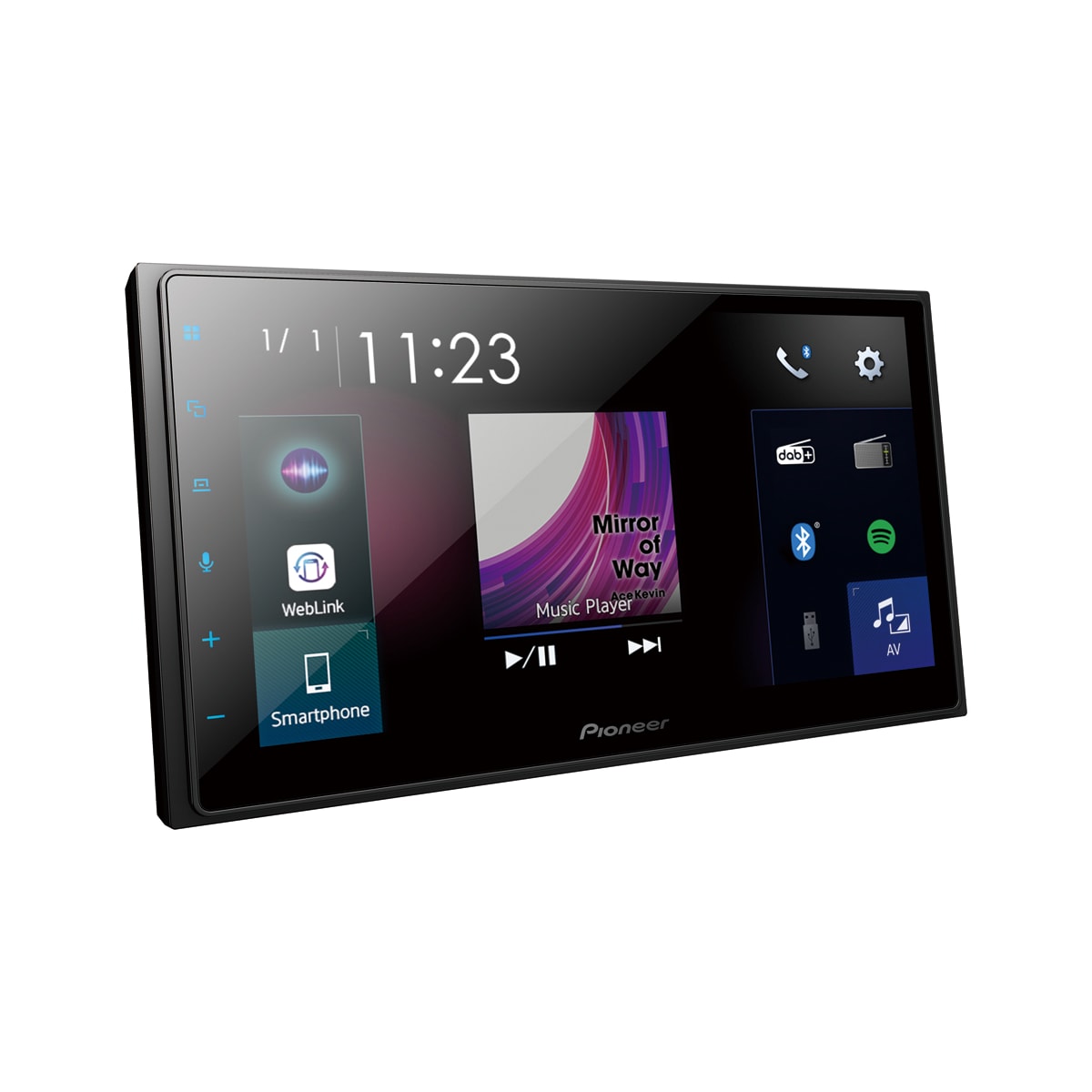 Pioneer SPH-DA250DAB CarPlay, DAB radio og Bluetooth