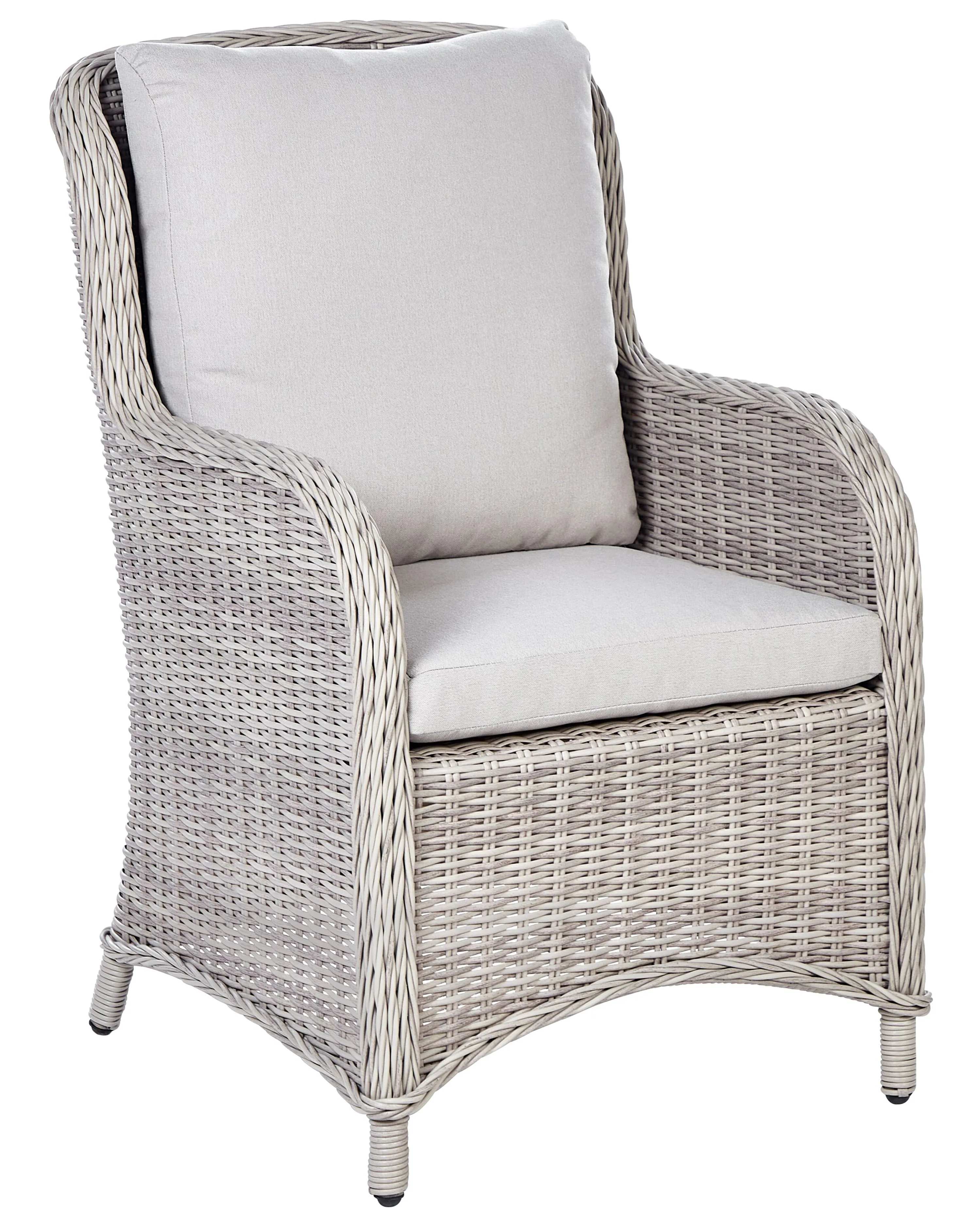 Set van 2 tuinfauteuils CASCAIS PE rotan Beige