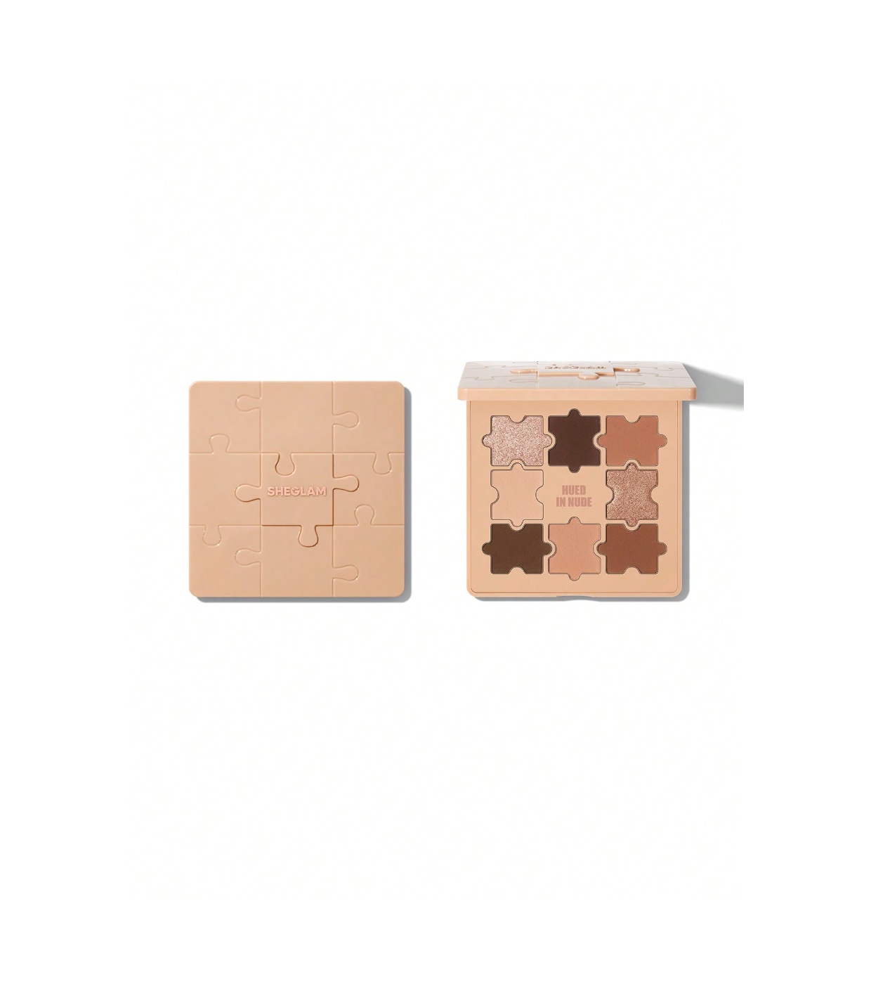 SHEGLAM - Jazy Jigsaw Paleta de sombras - Hued in Nude