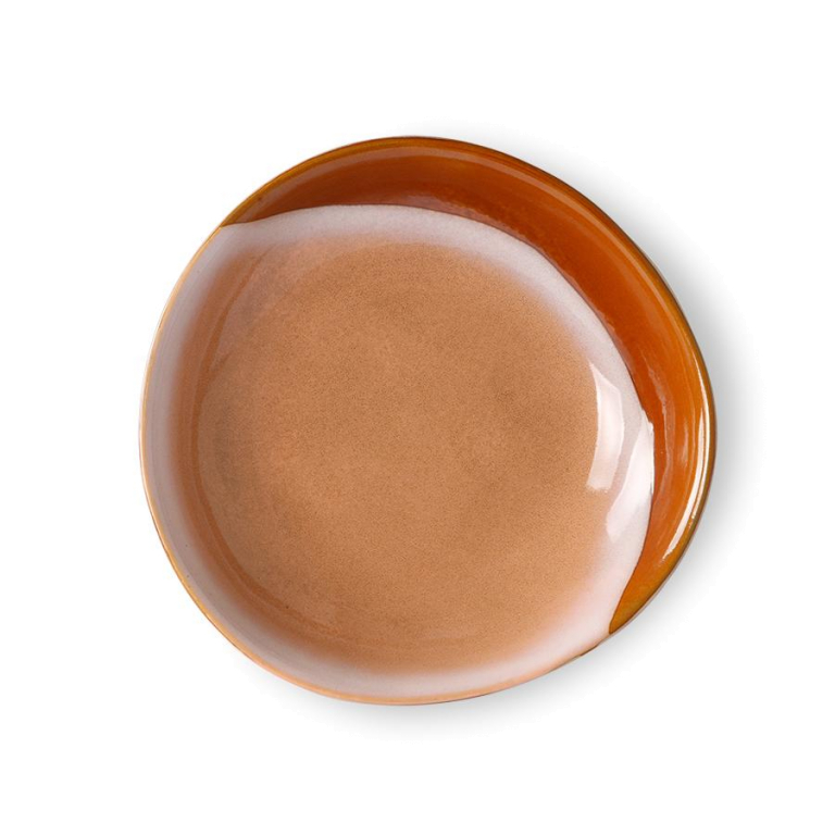 HKliving 70's Ceramic Curry kom set van 2 daybreak