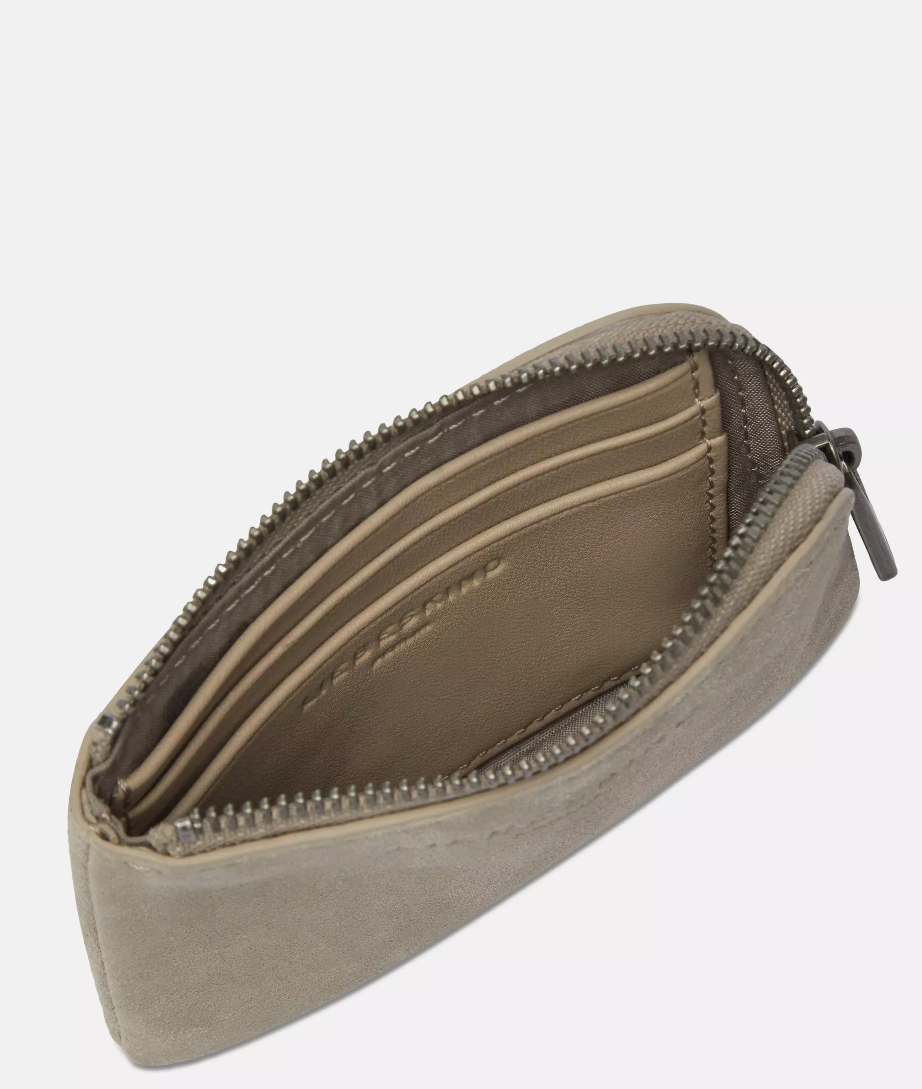 Wallet Mini wallet made from soft suede