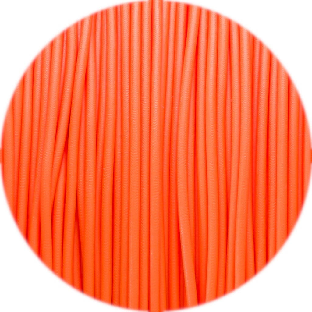 Fiberlogy  FiberFlex 40D Orange, 1,75 mm / 850 g    Flexibles Filament mit einer Shore Härte von D40 in Orange