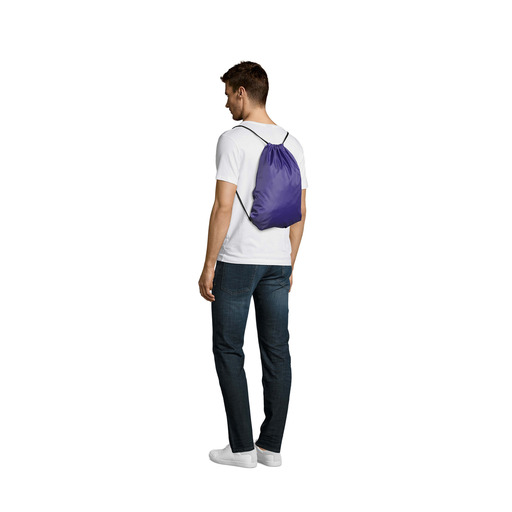 Mochila impermeável/resistente à água para esportes/academia Sols com cordão