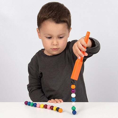 Shaw magnets twee magneetstaven met knikkers