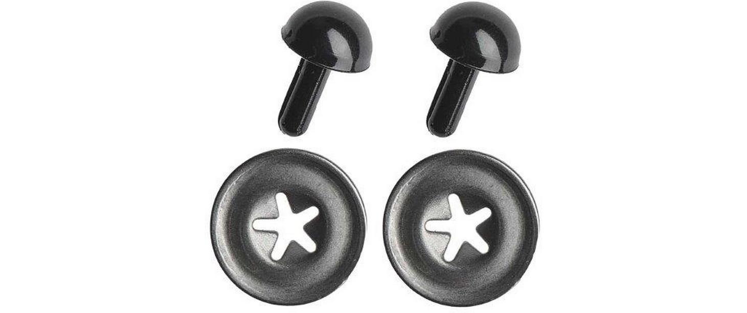 Sicherheitsaugen 6 mm 2 StückFür selbstgemachte Kuscheltiere, besonders niedlich und sicher