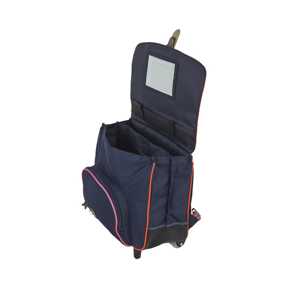 Cartable trolley Leila marine