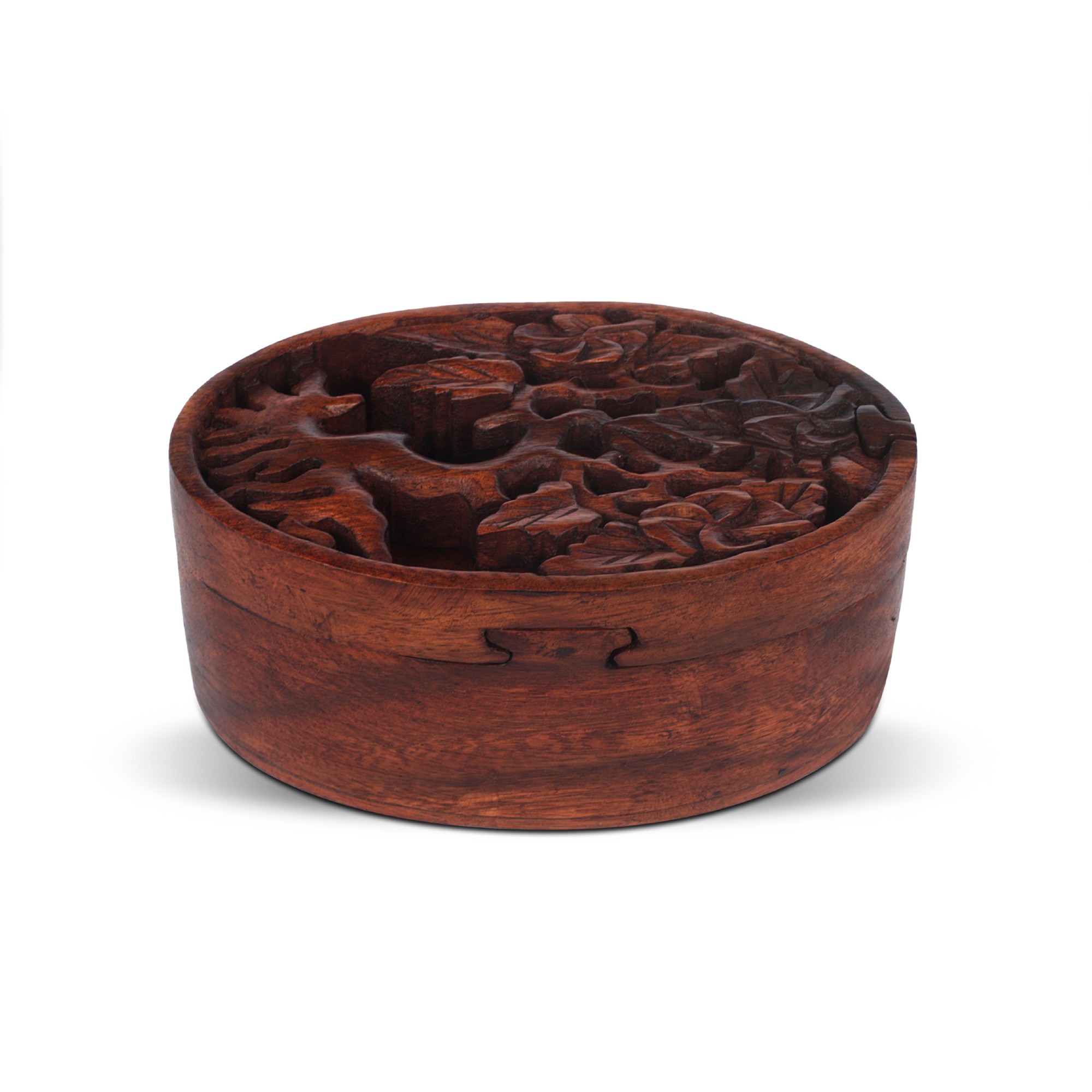 Secret Box 'Tree of Flowers' , T 14 cm, B 8 cm, H 6,5 cm von fischer's lagerhaus