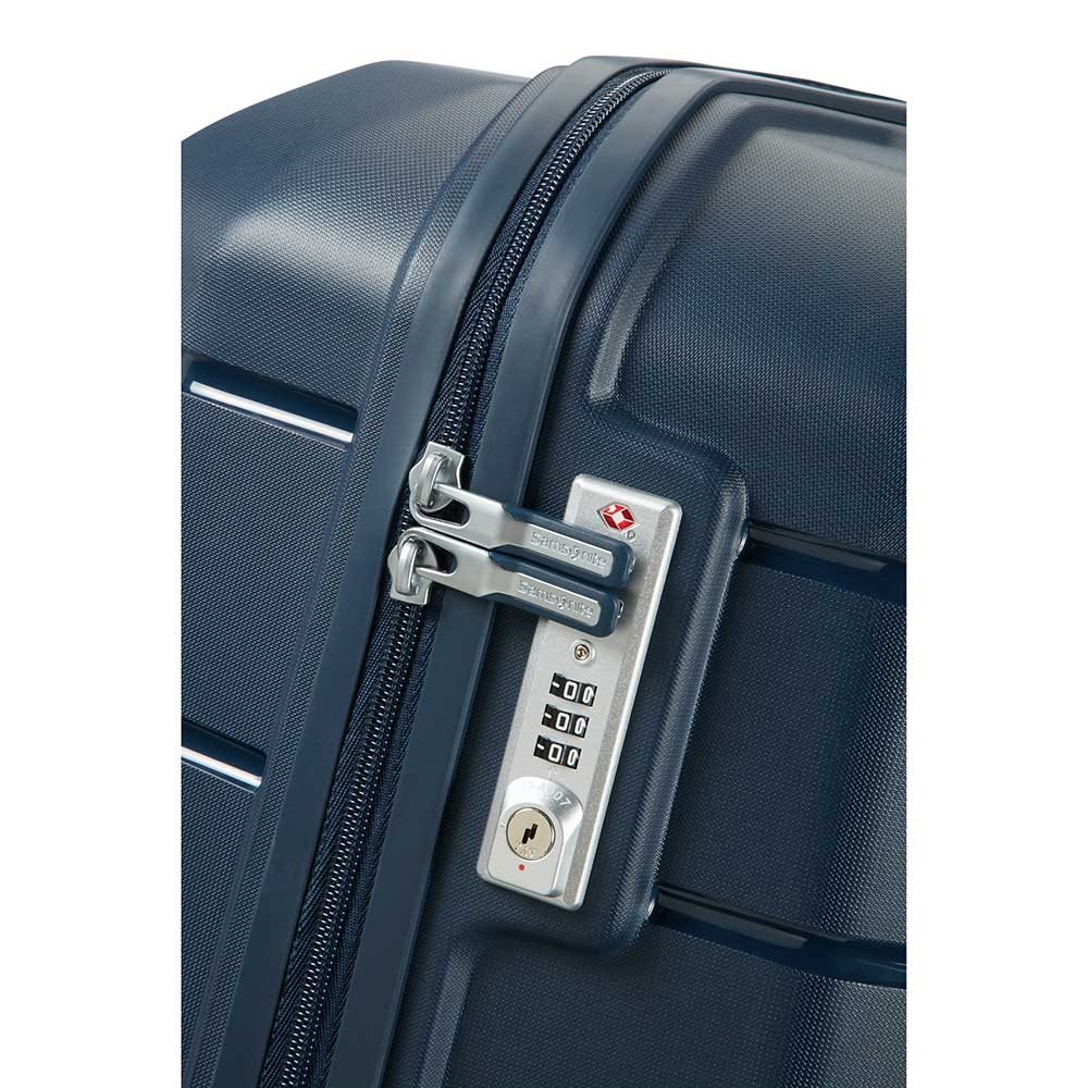 Samsonite Flux Spinner 75 Expandable navy blue