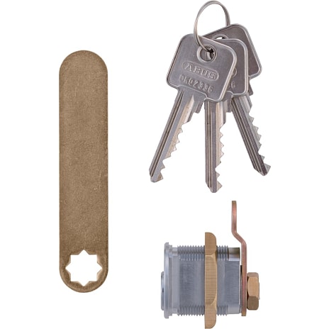 ABUS GDS postkassecylinder inkl. 3 nøgler