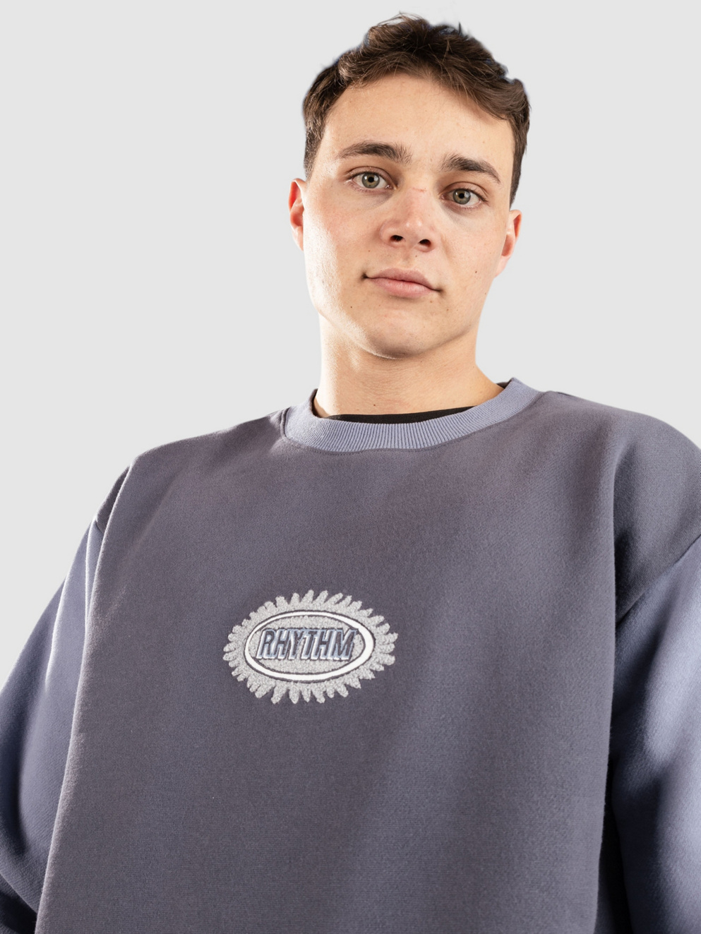 Rhythm Ellipse Sun Sweater blue