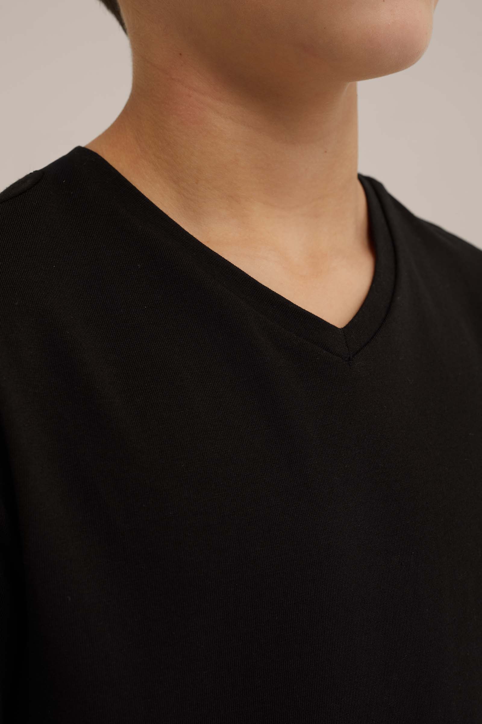Jongens T-shirt, 3-pack WE Fashion Zwart