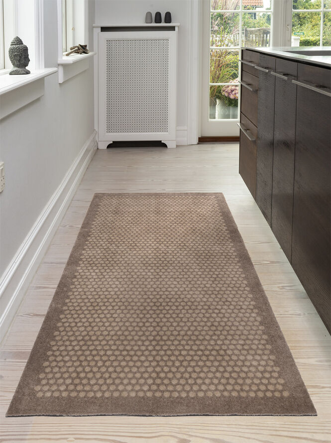 Tica Copenhagen Løber 90x200 cm, dot sand/beige Sand/beige